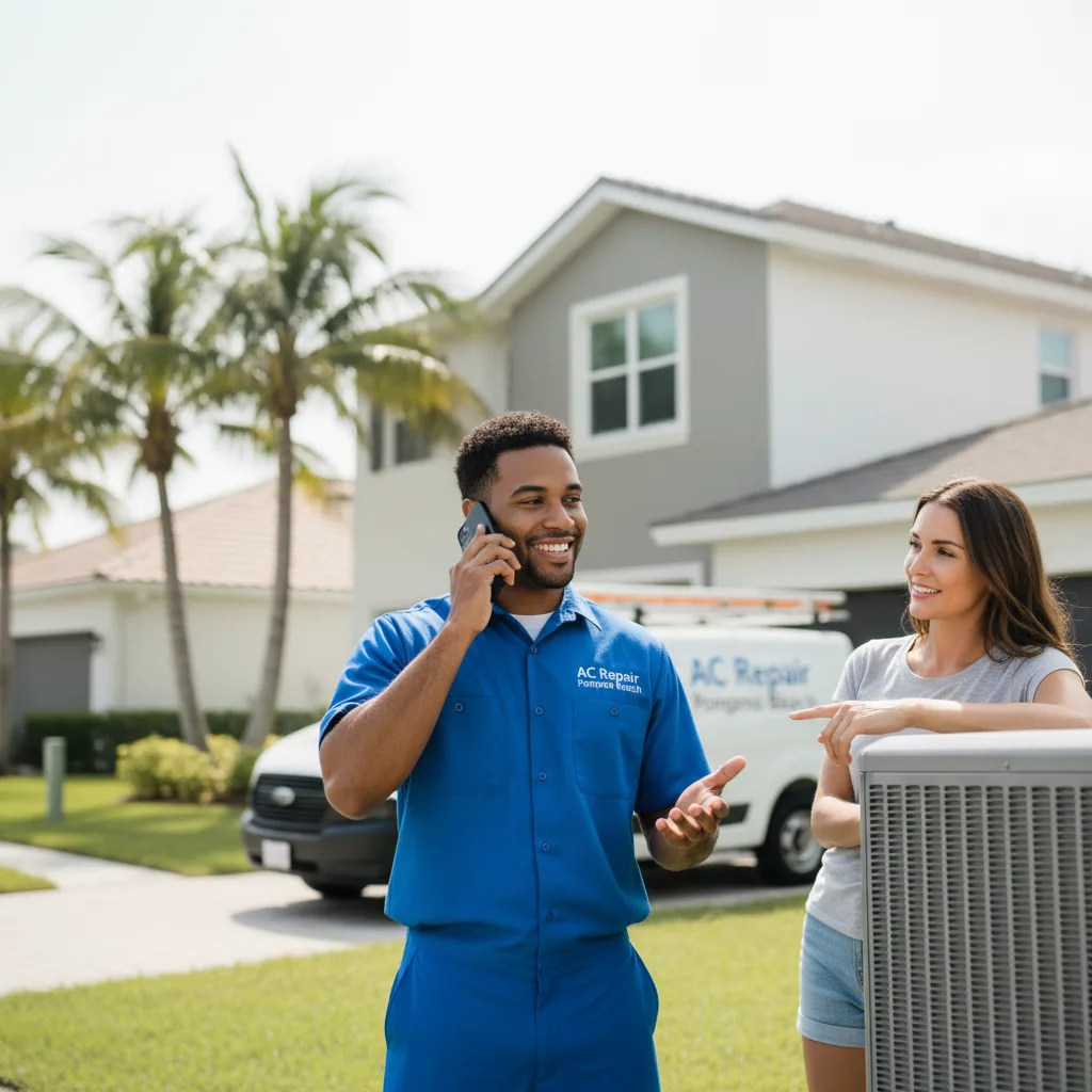 AC Repair Pompano Beach customer support in Yeadon